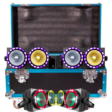 Estrobo Super Bright Blinder 200 Fx 2 Leds Luz Blanca Con Case